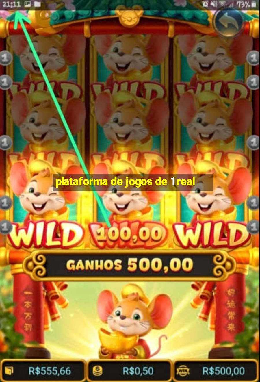 plataforma de jogos de 1 real