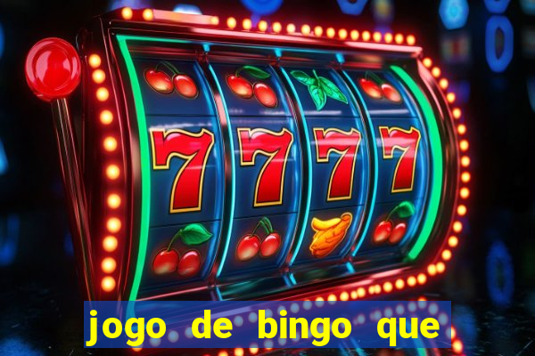 jogo de bingo que ganha dinheiro no pix