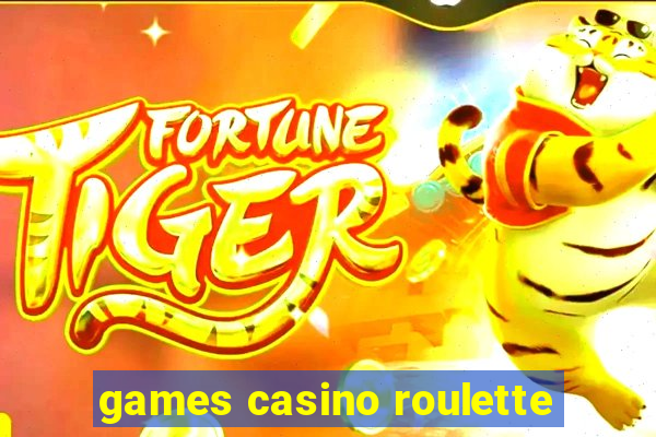 games casino roulette