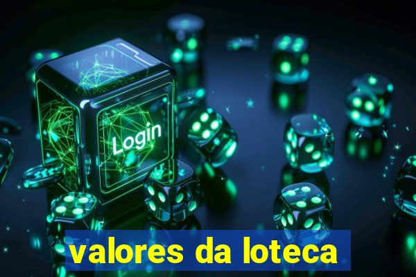 valores da loteca