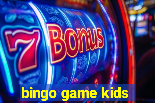 bingo game kids