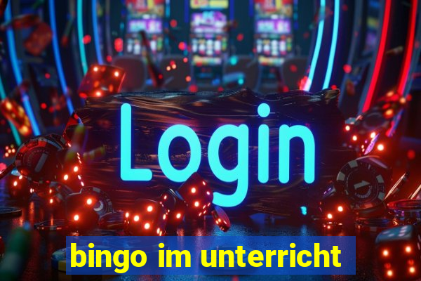 bingo im unterricht