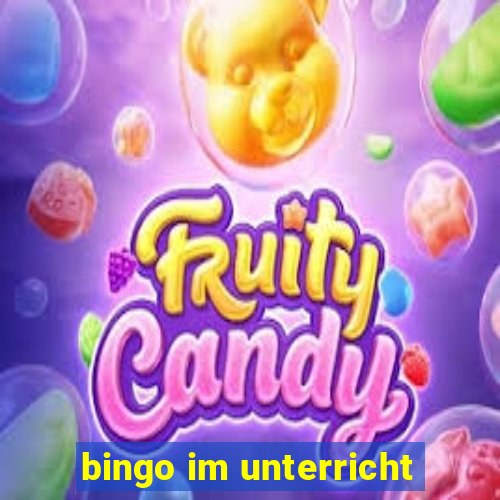 bingo im unterricht