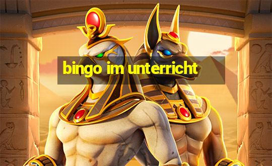 bingo im unterricht