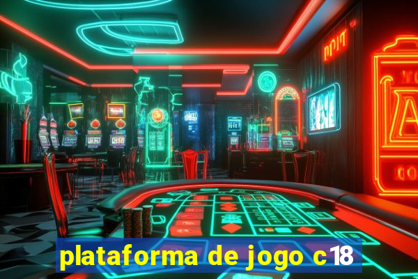 plataforma de jogo c18