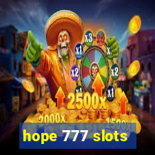 hope 777 slots