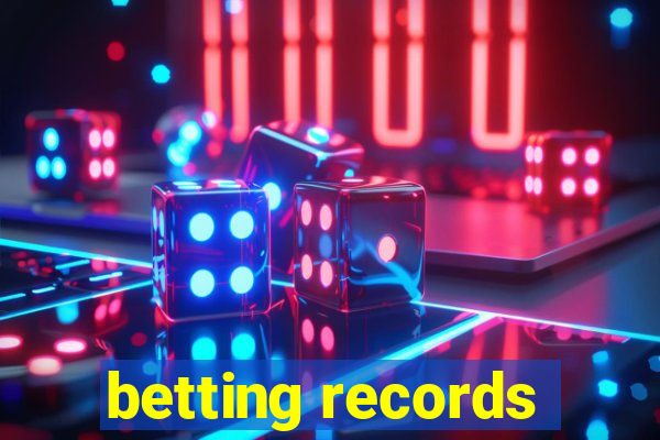 betting records