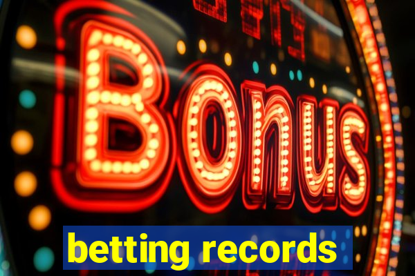 betting records