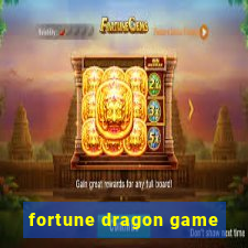 fortune dragon game