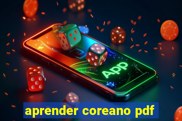 aprender coreano pdf