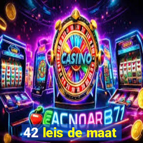 42 leis de maat