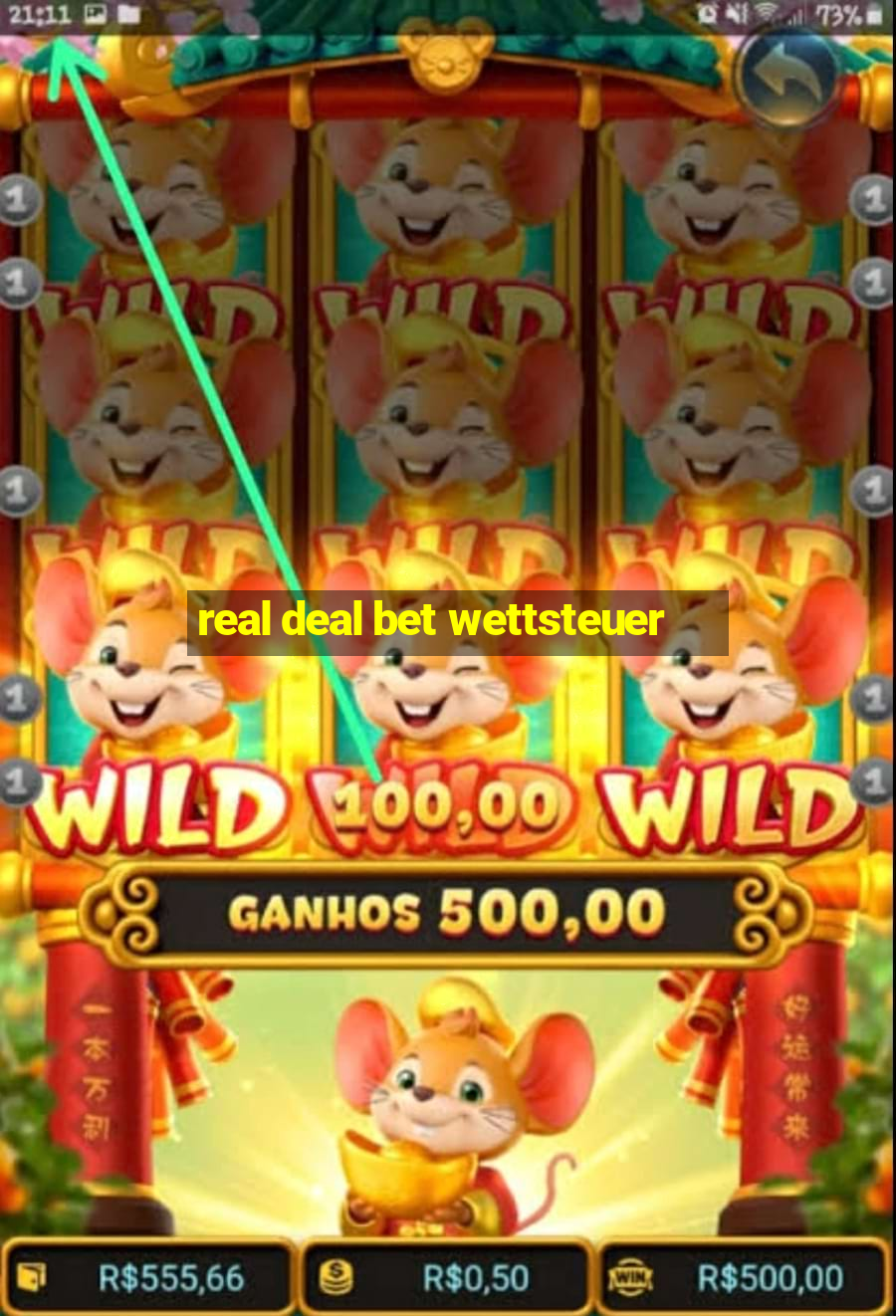 real deal bet wettsteuer