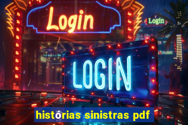 histórias sinistras pdf