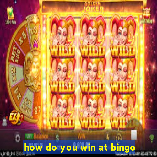 how do you win at bingo