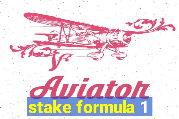 stake formula 1