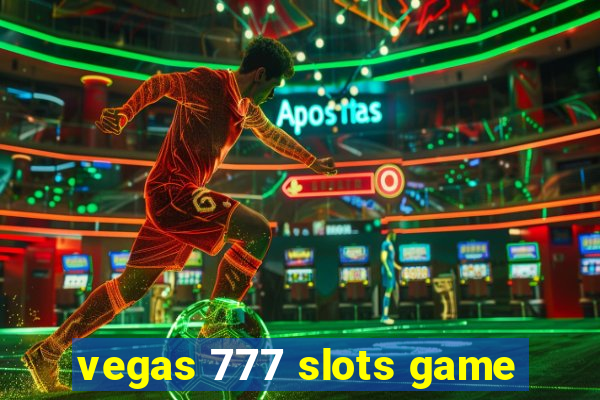 vegas 777 slots game