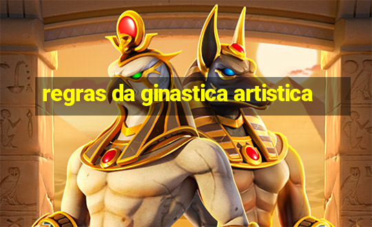 regras da ginastica artistica