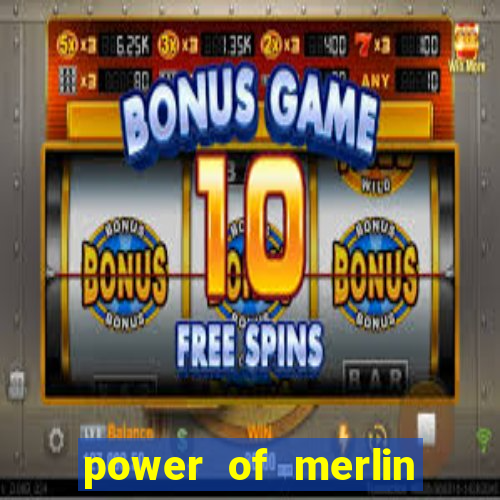 power of merlin megaways slot