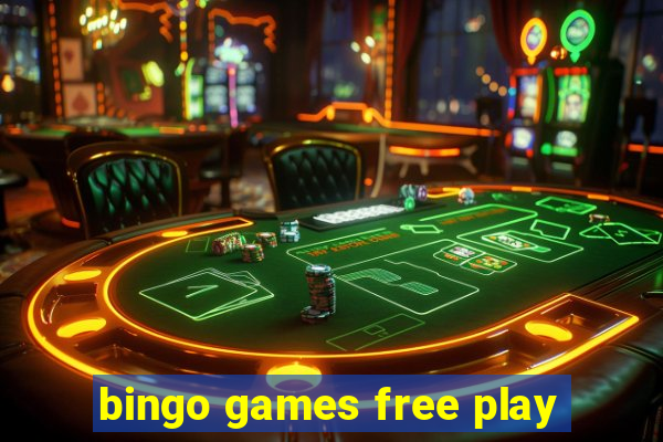 bingo games free play