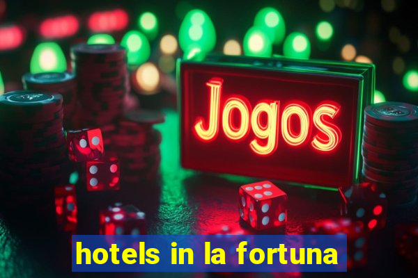 hotels in la fortuna