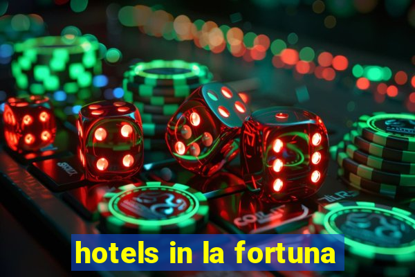 hotels in la fortuna