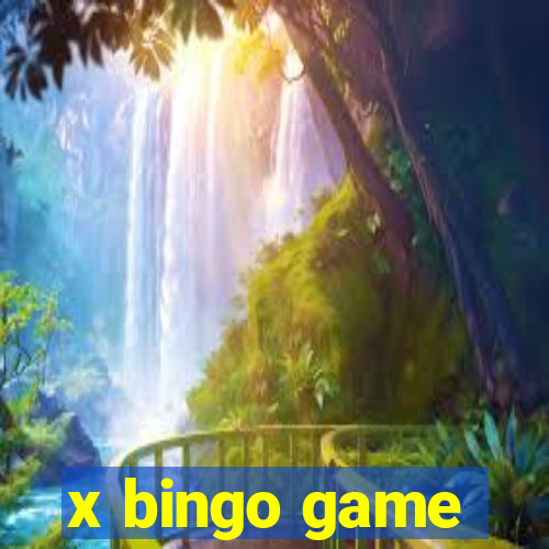 x bingo game