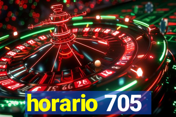 horario 705