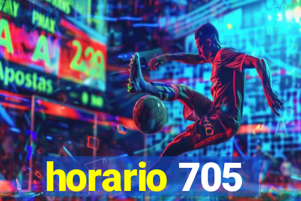 horario 705