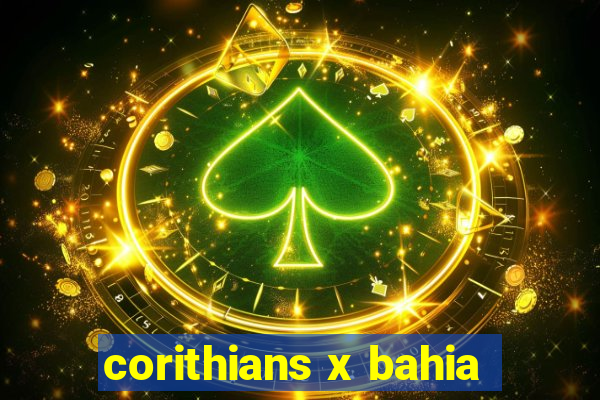 corithians x bahia