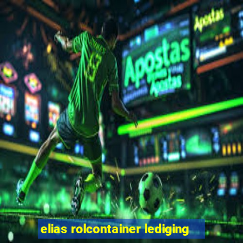 elias rolcontainer lediging