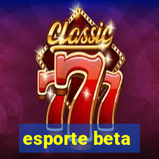 esporte beta