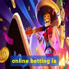 online betting ia