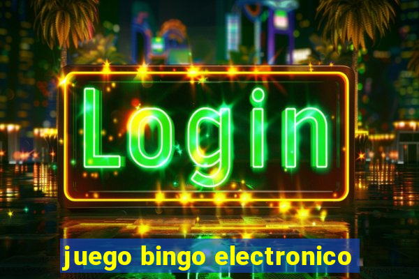 juego bingo electronico