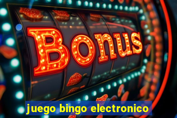 juego bingo electronico