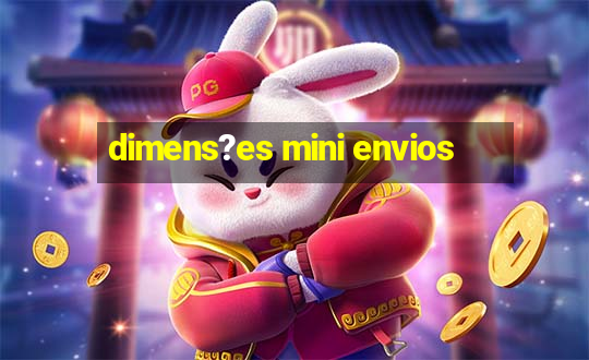 dimens?es mini envios