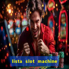 lista slot machine da bar