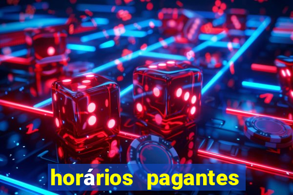 horários pagantes pg soft