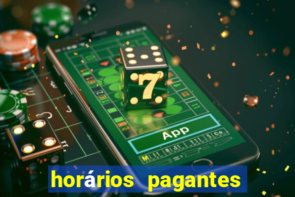 horários pagantes pg soft