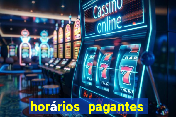 horários pagantes pg soft