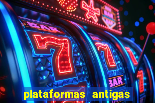 plataformas antigas de jogos