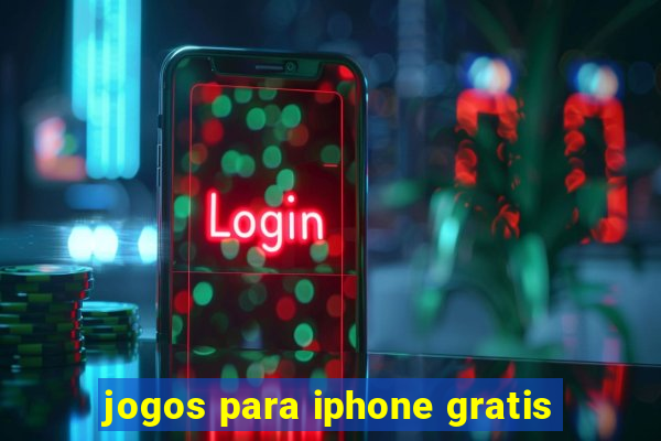 jogos para iphone gratis