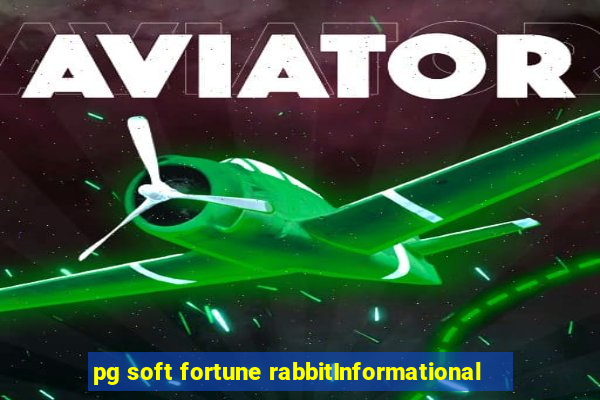 pg soft fortune rabbitInformational