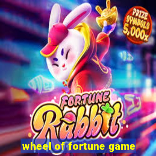 wheel of fortune game