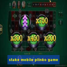 stake mobile plinko game