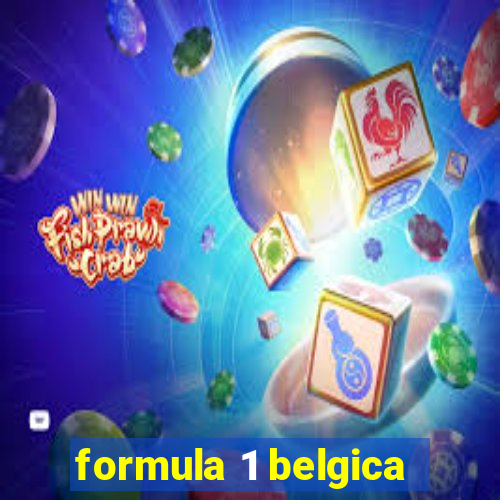 formula 1 belgica