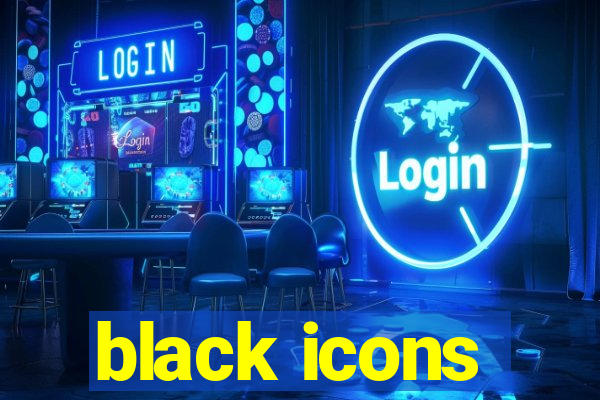 black icons