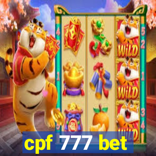 cpf 777 bet