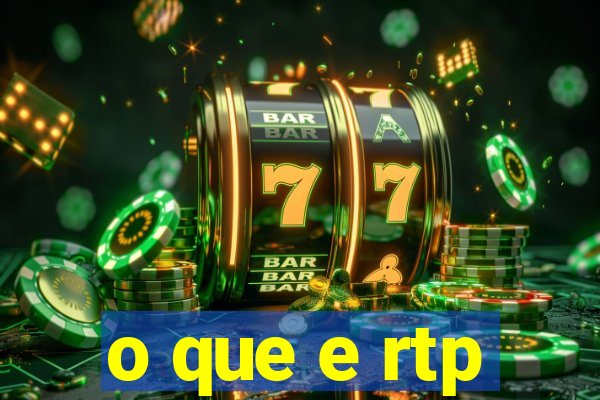 o que e rtp