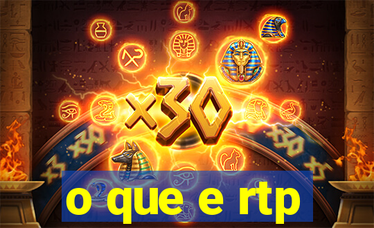 o que e rtp