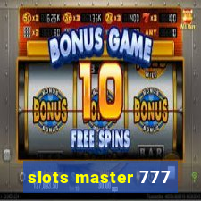 slots master 777